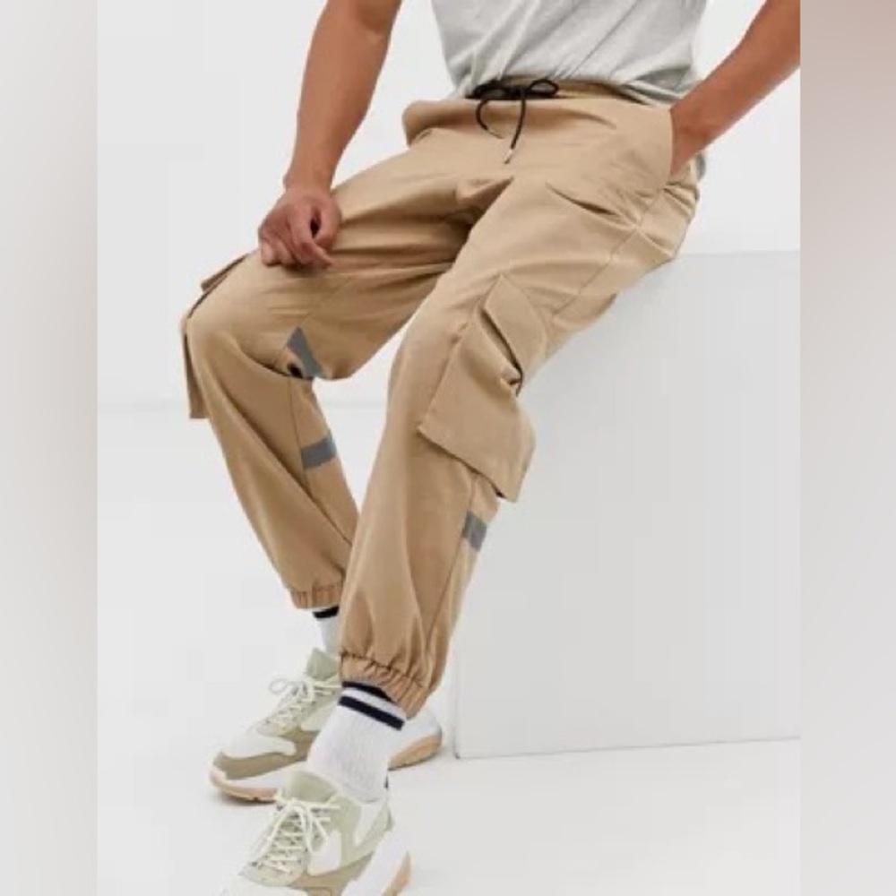 ASOS | Collusion Reflective Cargo Pants